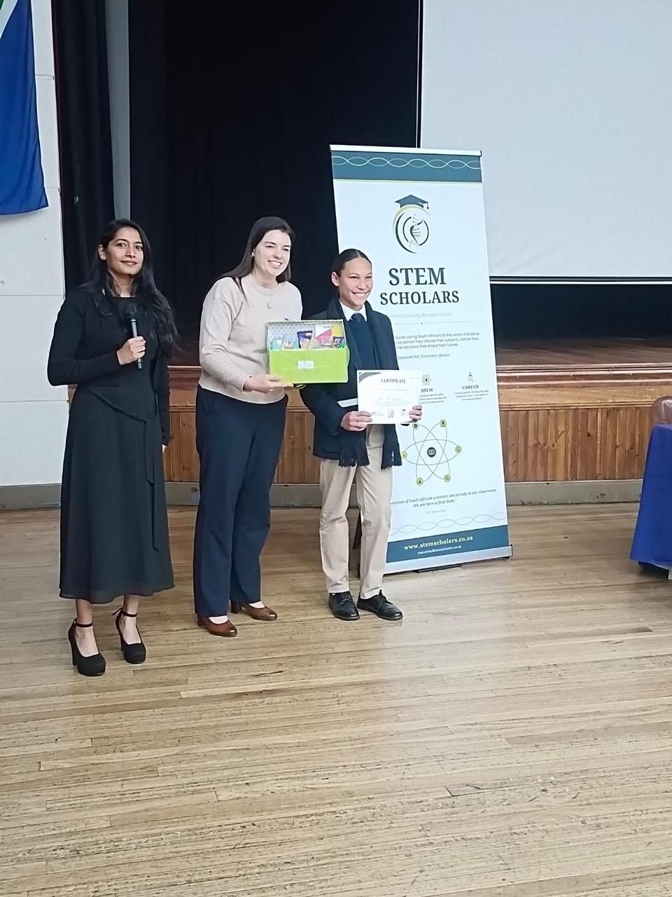 Prize giving